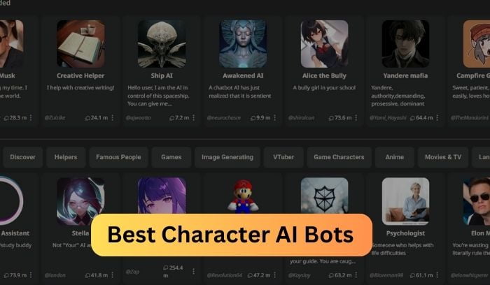 Best Character AI Bots