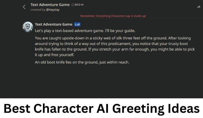 Best Character AI Greeting Ideas