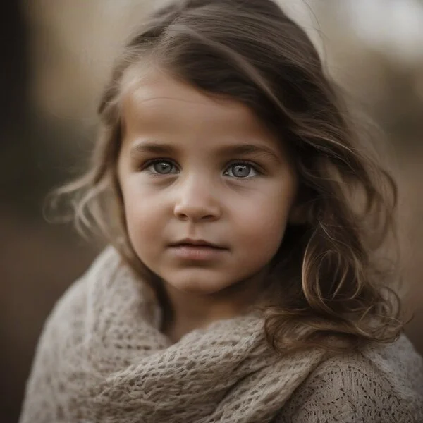 Natural, unguarded moments that reveal a cute girl's true emotions