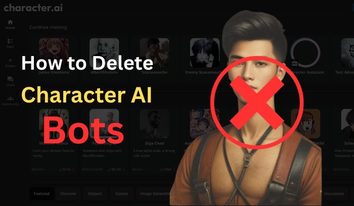 How to Delete Character AI bot