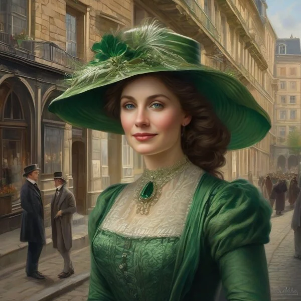 A vivid portrait of Evelyn 1